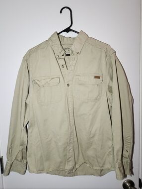 Stanley Khaki Field Shirt Jacket - Light Beige